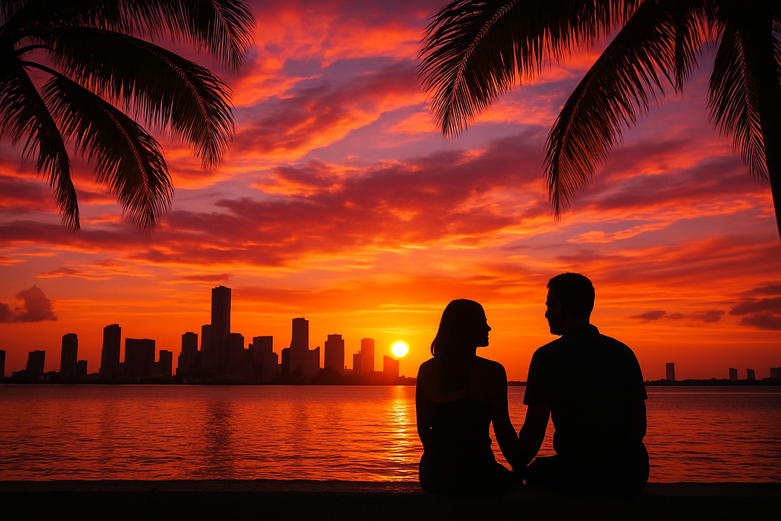 The 14 Best Sunset Spots in South Florida for Date Night